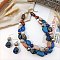 Stone Colorful Paradise Necklace Set