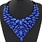 Crystal Rhinestone Bib Style Necklace