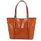 Genuine Leather Smooth Tote Bag