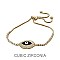 EVIL EYE SLIDER BRACELET