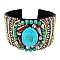 STONE LADEN CUFF BRACELET