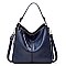 Fashion Smooth Shoulder Hobo Bag