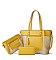 Fashion 3-in-1 Staw Shopper Set