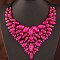 Crystal Rhinestone Bib Style Necklace
