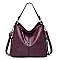 Fashion Smooth Shoulder Hobo Bag