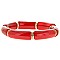 Chunky Tube Acrylic Bamboo Stackable Bracelet