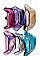 PACK OF ( 12 PCS ) ASSORTED COLOR MERMAID TAIL METALLIC FANNY PACK  FM-BA1284