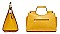 Croc Alligator Top Handle Satchel