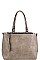 STYLISH PU LEATHER SATCHEL WITH LONG STRAP JYBAD-0003