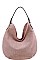 STYLISH TEXTURED PU LEATHER FASHION HOBO BAG  JYBAD-0005