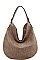 STYLISH TEXTURED PU LEATHER FASHION HOBO BAG  JYBAD-0005