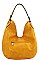 STYLISH TEXTURED PU LEATHER FASHION HOBO BAG  JYBAD-0005