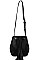 CHIC SMOOTH PU LEATHER TASSELED FASHION SHOULDER BAG JY-BAFN-0002