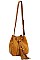 CHIC SMOOTH PU LEATHER TASSELED FASHION SHOULDER BAG JY-BAFN-0002
