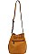 CHIC SMOOTH PU LEATHER TASSELED FASHION SHOULDER BAG JY-BAFN-0002