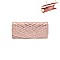 FABRIC STONE STUDDED EVENING BAG