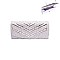FABRIC STONE STUDDED EVENING BAG
