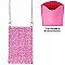 Glam Sparking Rhinestone Crossbody Cell Phone Bag