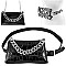 FASHION CHAIN STRAP CROSS BODY FANNY PACK