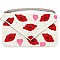 10.5" TRENDY Handmade Seed Bead CLUTCH Bag