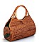 CUTE NATURAL FIBER WOVEN SATCHEL BAG