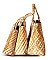 3IN1 NATURAL FIBER WOVEN TRENDY TOTE SET
