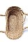3IN1 DESIGNER CUTE NATURAL FIBER WOVEN SHOPPER SET