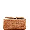 CLASSY CUTE STRAW WOVEN CROSSBODY BAG