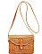 CLASSY CUTE STRAW WOVEN CROSSBODY BAG