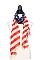 AMERICAN FLAG FASHION SCARF