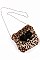 Pack of (12 pieces) FAUX FUR Leopard CLUTCH FM-BBG27081