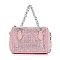 Chain Handle Rhinestone Evening Bag