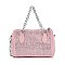 Chain Handle Rhinestone Evening Bag