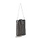 Top Flap Rhinestone Metal Mesh Cell Phone Crossbody
