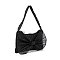 Bow Design Rhinestone Accented Evening Bag