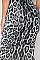 Pack of 6 - Sexy Leopard Style Midi Dress BJBCD50076