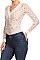Pack of 6 Pieces Stylish Fitted Long Sleeves Bodysuit BJBCR9020