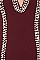 PACK OF 6 PIECES STYLISH PEARL ACCENT SLEEVELESS DRESS BJBD10427