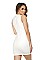 PACK OF 6 PIECES STYLISH PEARL ACCENT SLEEVELESS DRESS BJBD10427