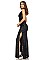 PACK OF 6 PIECES ELEGANT MAXI VELVET OPEN BACK DRESS BJBD40184P1