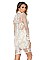 PACK OF 6 PIECES FASHIONABLE LACE LONG SLEEVES DRESS BJBD8104