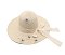 Butterfly Accent Wide Brim Straw Hat