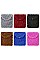 PACK OF 12 CUTE ASSORTED COLOR FAUX FUR MESSENGER BAG