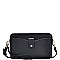 FASHIONABLE PU LEATHER SNAP MULTI POCKET CHIC CROSSBODY SLING WALLET JYBGA-49064