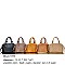 STYLISH SMOOTH PU LEATHER FASHION MINI SATCHEL SLING BAG JYBGA-7354