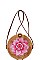 STYLISH NATURAL STRAW WOVEN CIRCLE FASHION SHOULDER BAG JYBGA-81780