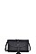 BRAIDED TASSEL ACCENTED CROSS BODY BAG