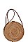 DESIGNER NATURAL WOVEN ROUND FASHION CROSSBODY BAG JYBGA-82640