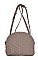 STYLISH WOVEN FRONT SHOULDER CROSS BODY BAG