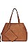 LARGE SATCHEL WITH COIN PURSE